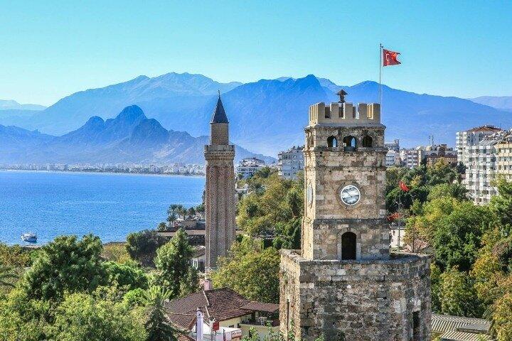 Antalya : Old City Tour w/Olympos Cable Car & Waterfalls & Boat