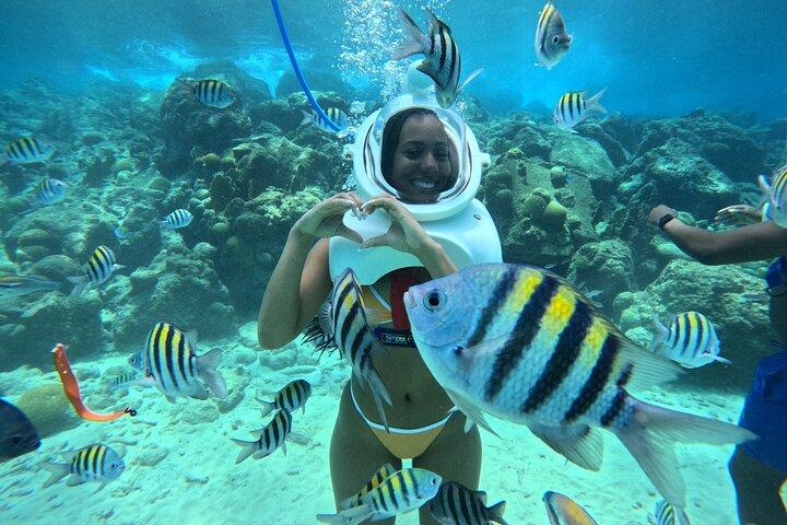 St Maarten SeaTrek and Snorkeling Adventure