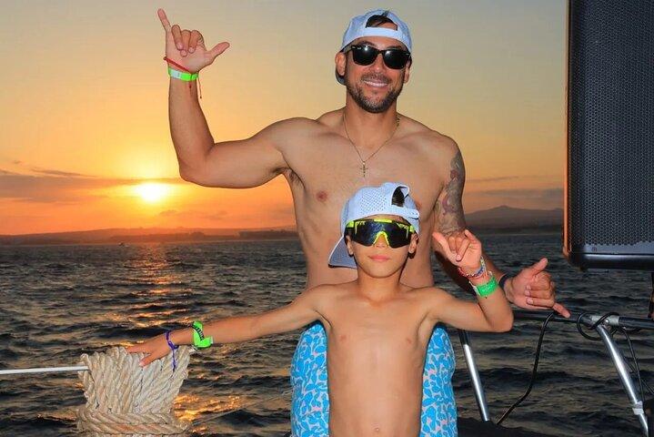 Los Cabos Catamaran Cruise with Open Bar and Light Snack