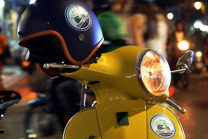 Hanoi After Dark Vespa Tour Half-day: Street Foods & Night Vibes