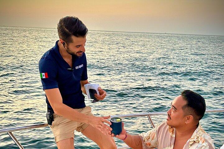 Puerto Vallarta: Gay Luxury Sunset Cruise with Premium Open Bar