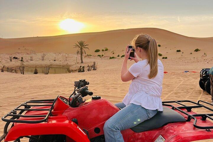 Thrilling Desert Safari Adventure with Quad Biking