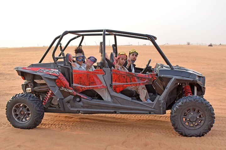 1-Hour Dune Buggy Self-Drive, Camel Ride & Sandboarding Adventure