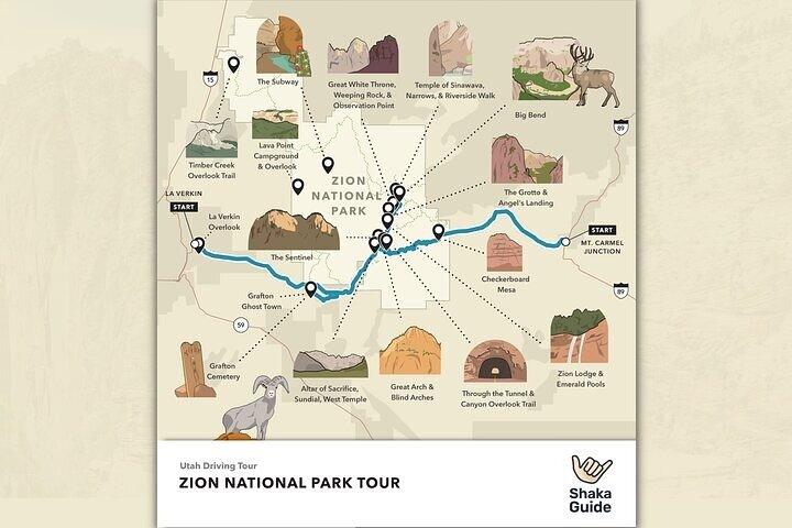 Zion Bryce and Capitol Reef Self-Guided Audio Tours