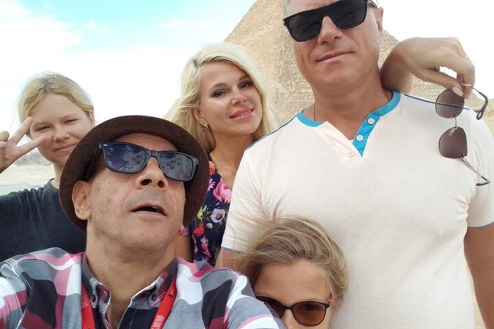 Private Day Tour to Giza Pyramids , Saqqara and Dahshur