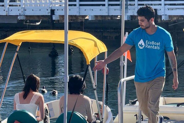Pedal Boat rental in hidden part of San Diego Bay! Family fun