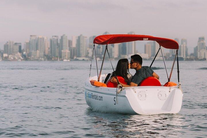 Pedal Boat rental in hidden part of San Diego Bay! Family fun