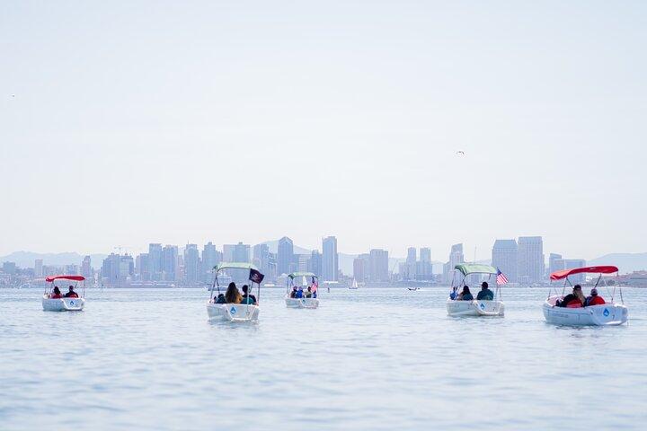 Pedal Boat rental in hidden part of San Diego Bay! Family fun