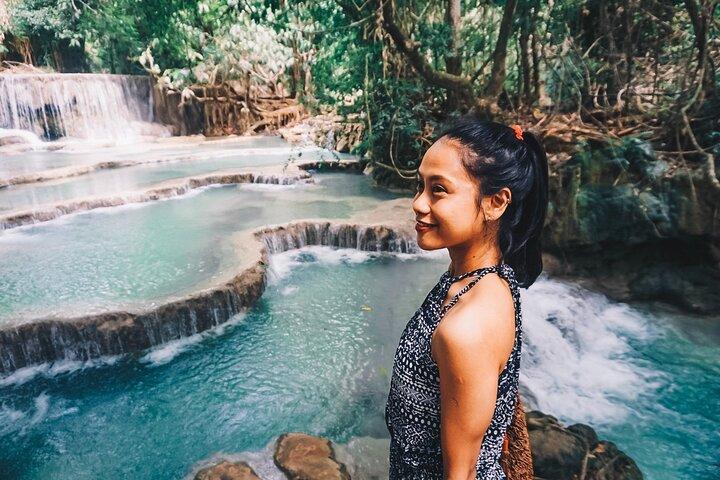 Half Day Kuang Si Waterfalls and Hmong Village
