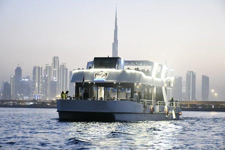 Dubai Water Canal Modern Yacht Cruise: Luxury, Scenic Views Await