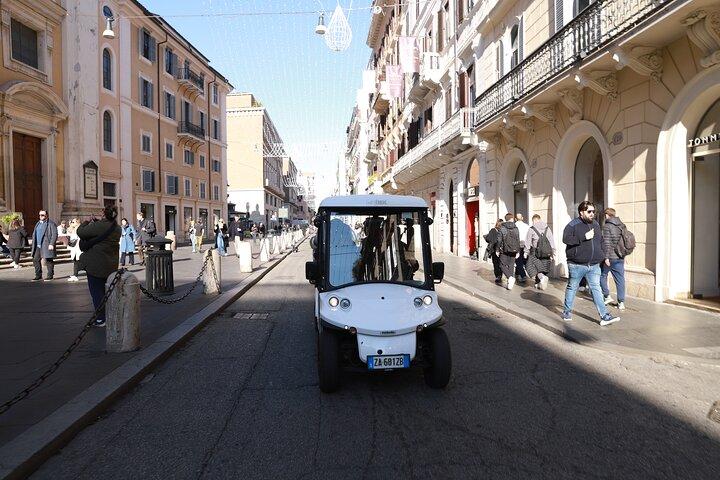 Rome by Golf Cart: see more, walk less