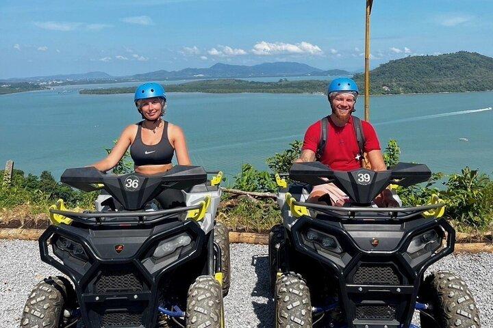 Extreme ATV, Jungle Zipline with Secret Viewpoints in Phuket