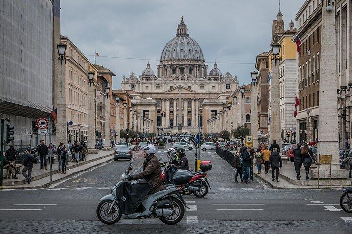 St.Peter's Basilica Dome Elevator & live Guide with Cupola Access