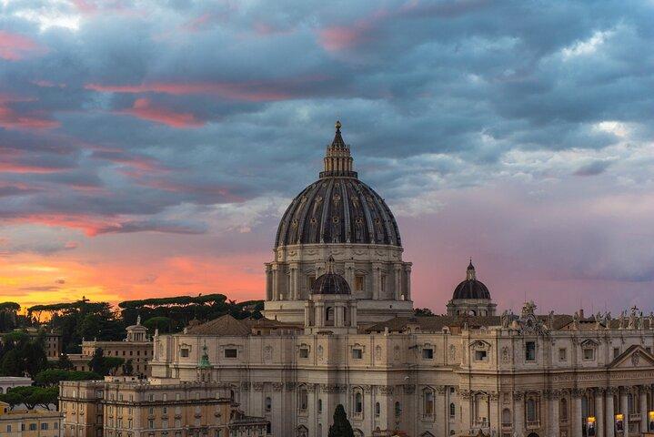 St.Peter's Basilica Dome Elevator & live Guide with Cupola Access