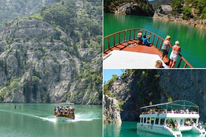 Side / Manavgat : Green Canyon Boat Trip w/ Lunch & Soft Drinks