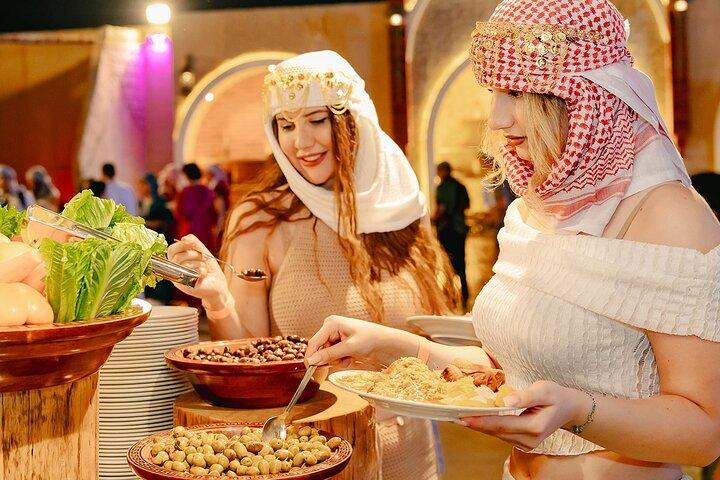 Desert Safari Abu Dhabi with Dune Bashing, BBQ Dinner & Live Show
