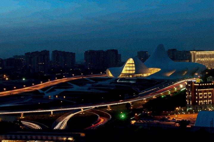 Baku Night City Tour Discover the Magic of Illuminated Landmarks