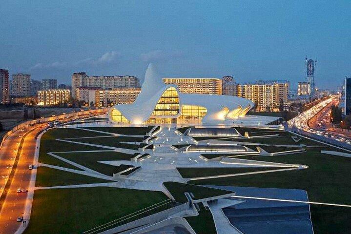 Baku Night City Tour Discover the Magic of Illuminated Landmarks