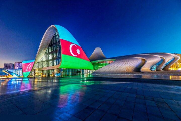 Baku Night City Tour Discover the Magic of Illuminated Landmarks