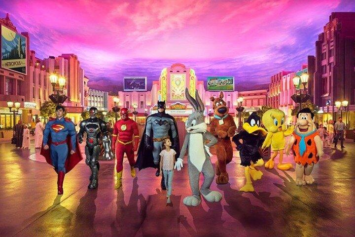 Warner Bros World Abu Dhabi Admission Tickets with Pickup
