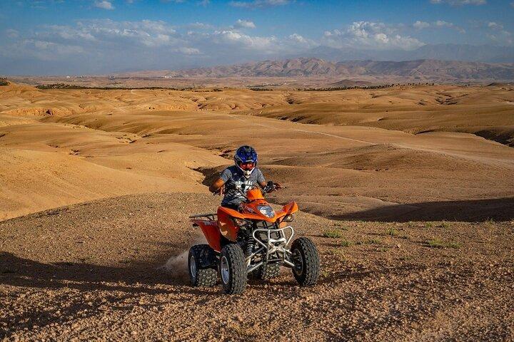 Agafay Desert Quad Biking with Dinner and Show swimming pool
