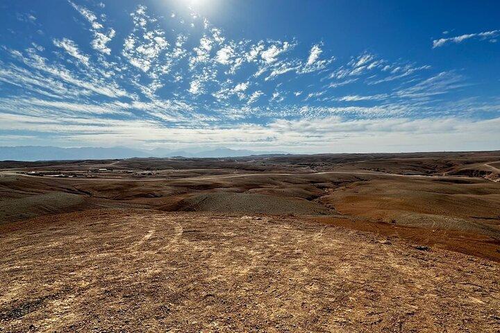 Agafay Desert Quad Biking with Dinner and Show swimming pool