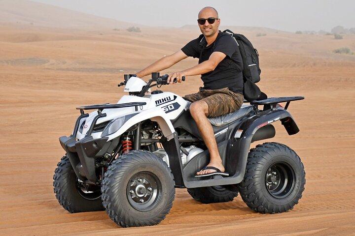 Quad Bike Desert Safari With BBQ Dinner