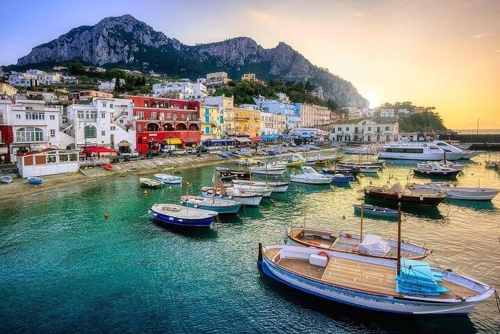 Capri Trip from Naples or Salerno : Ferry and Panoramic Boat Tour