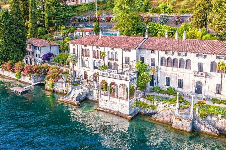Villa del Balbianello and Varenna from Milan