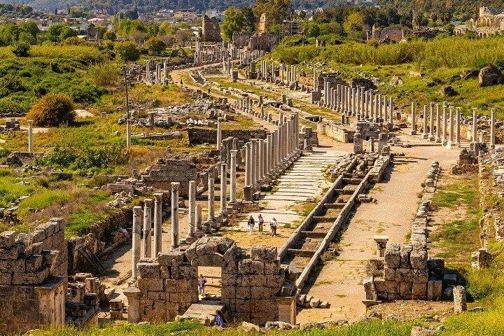 Side / Manavgat : Guided Perge Aspendos & Kursunlu Waterfall Tour