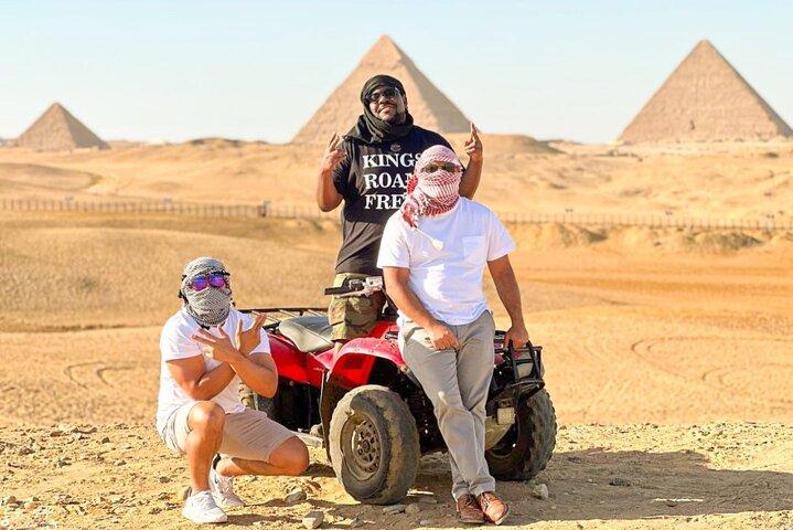 Private Giza Pyramids Tour with Sunset ATV Quad Bike Ride