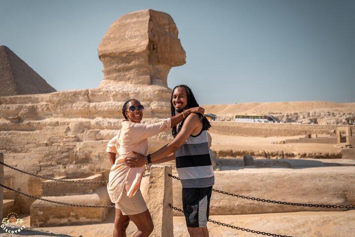 Giza pyramids tour & inside the pyramids & sphinx & camel ride