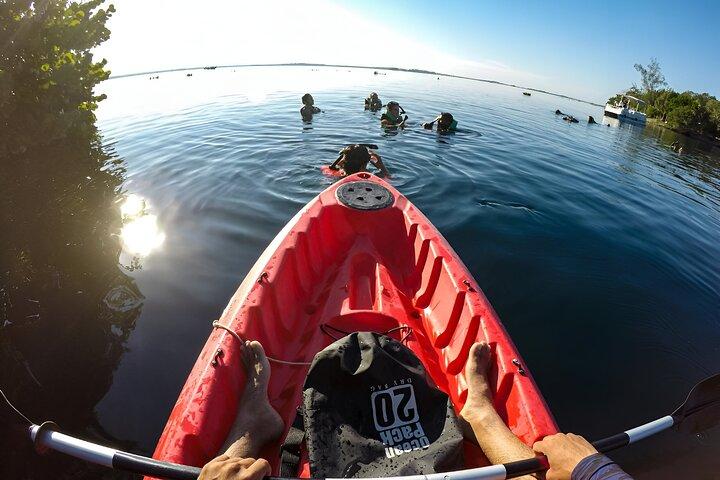 Paddleboard or kayak sunrise tour in Bacalar lagoon