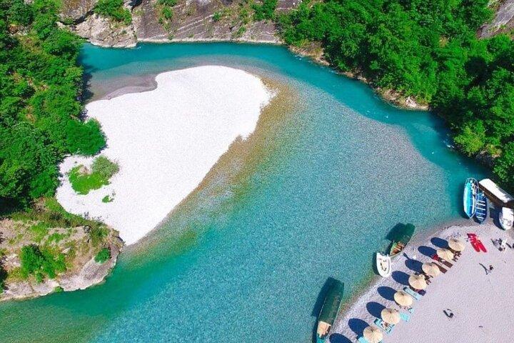 From Tirana/Durres/Golem: Shala River and Komani Lake Day Trip