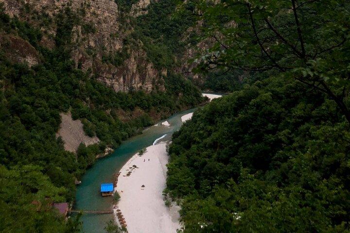 From Tirana/Durres/Golem: Shala River and Komani Lake Day Trip