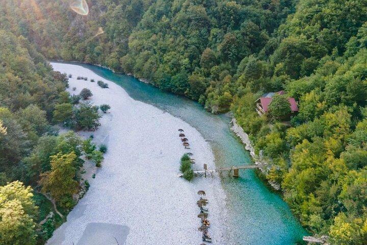 From Tirana/Durres/Golem: Shala River and Komani Lake Day Trip