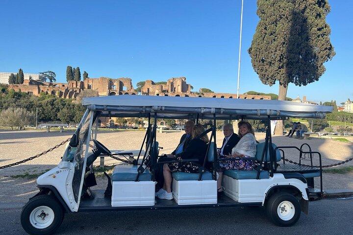 Rome in Golf Cart by day or night - Private/Shared options