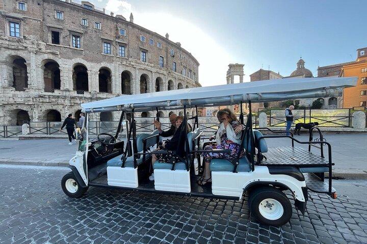 Rome in Golf Cart by day or night - Private/Shared options