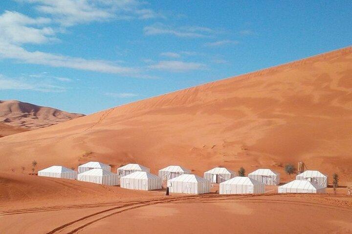 Marrakech to Fez 3 Day Desert Tour with Camel Ride & Luxury Camp