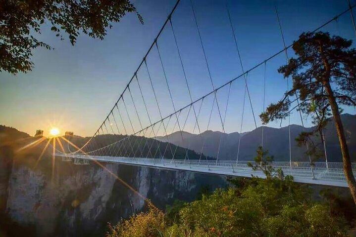 1-Day Mini Group & Private Tours to Glass Bridge & Mt. Tianmen