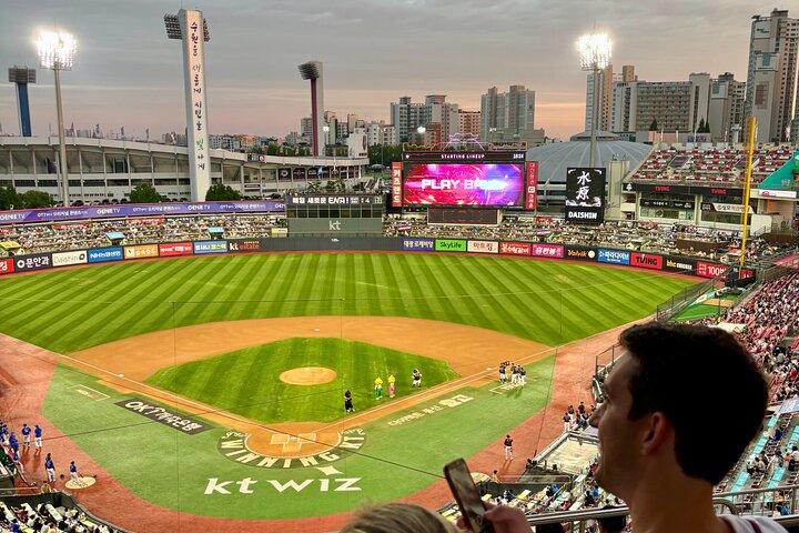Seoul:Suwon Day Trip with Fortress Tour, Dinner, Baseball Game
