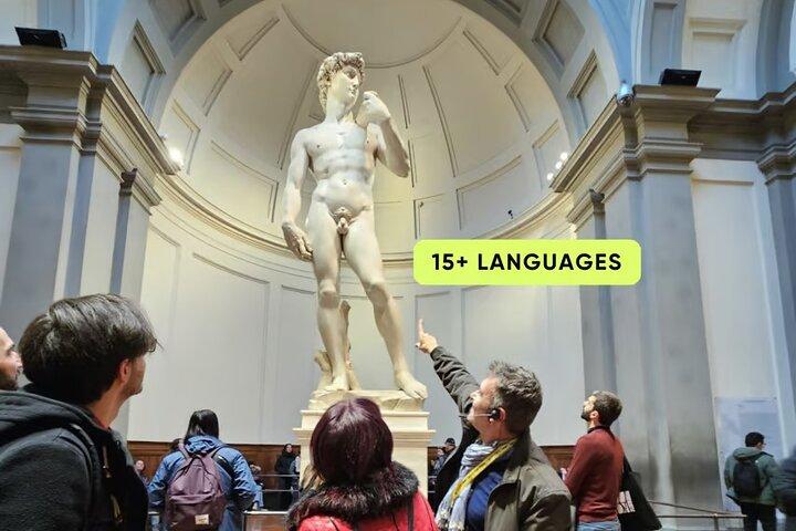 Florence: Accademia Gallery Audio Guided Tour led by Tour Leader