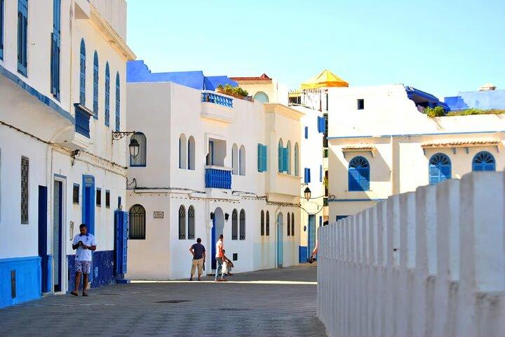 From Tangier: Asilah; Cap Spartel & Camel Ride