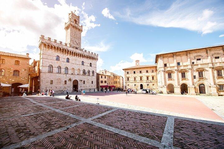 Private day trip from Florence to Montepulciano, Siena and back