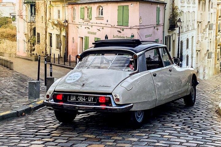 Paris Private Guided Tour in a Vintage Open Top French Car