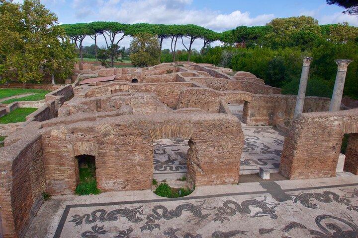 Rome’s Hidden Pompeii: Ostia Antica’s Ancient Ruins with Transfer
