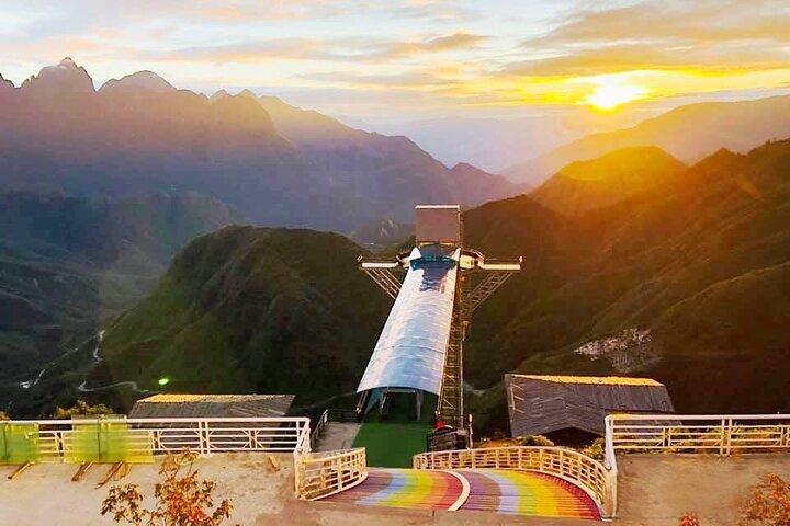 Cloud Dragon Skywalk and Silver Waterfall Tour From Sapa
