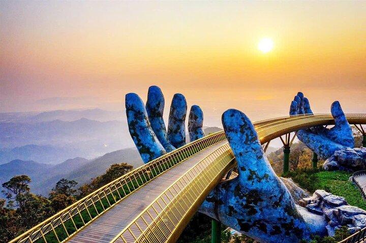 Hue to Hoi An by Private Car via Golden Bridge & Hai Van Pass