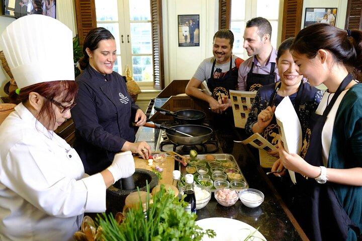 Blue Elephant Sathorn Bangkok Cooking School with Michelin Guide