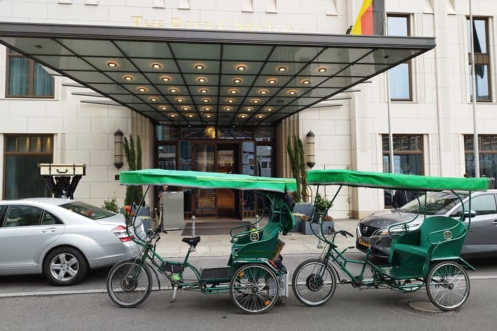 Rickshaw Tour-Cruise Ship guests arrive 9.30 upto 11.30 am Berlin